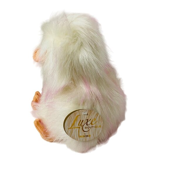 Aurora Luxe Boutique Quinn Duck 9" Eco-Friendly Plush Toy With Orange Beak Feet - Picture 2 of 8